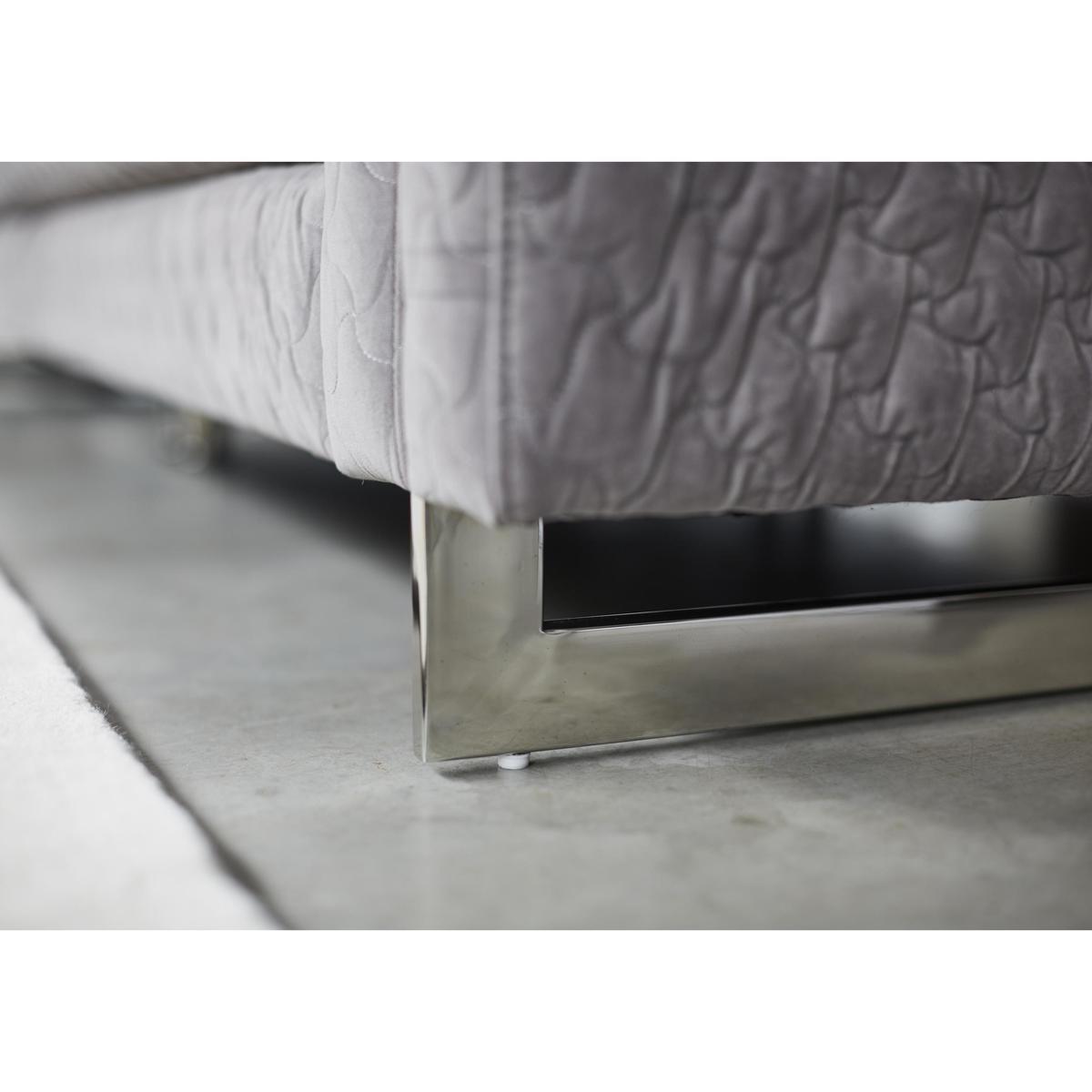 Sofisticat 3 Seater Classic Back Fabric Sofa - Grey - By Furniture Village – image 9