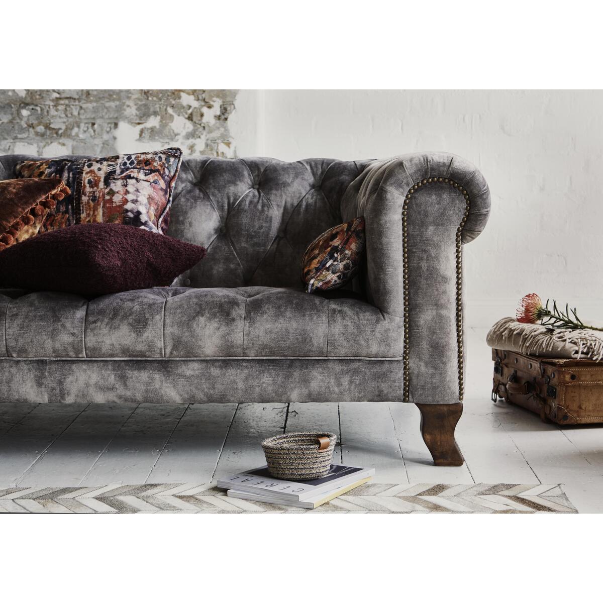 Alexander and James - Camden Collection Hampton 4 Seater Fabric Sofa - Green – image 2