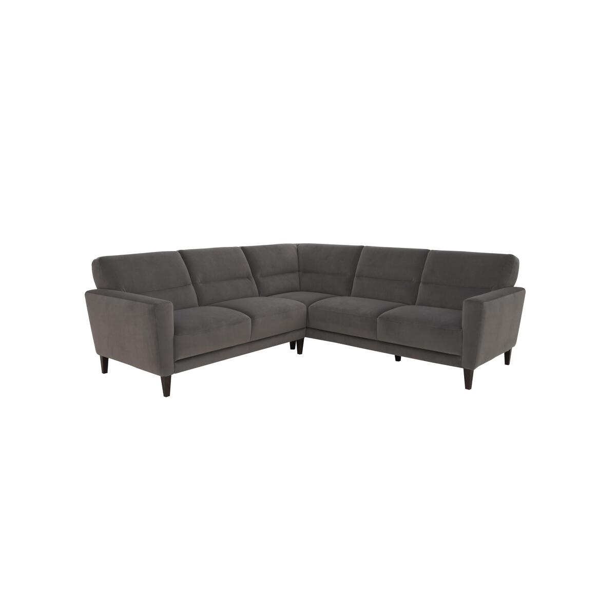 Versano Fabric Corner Sofa - Grey – image 5