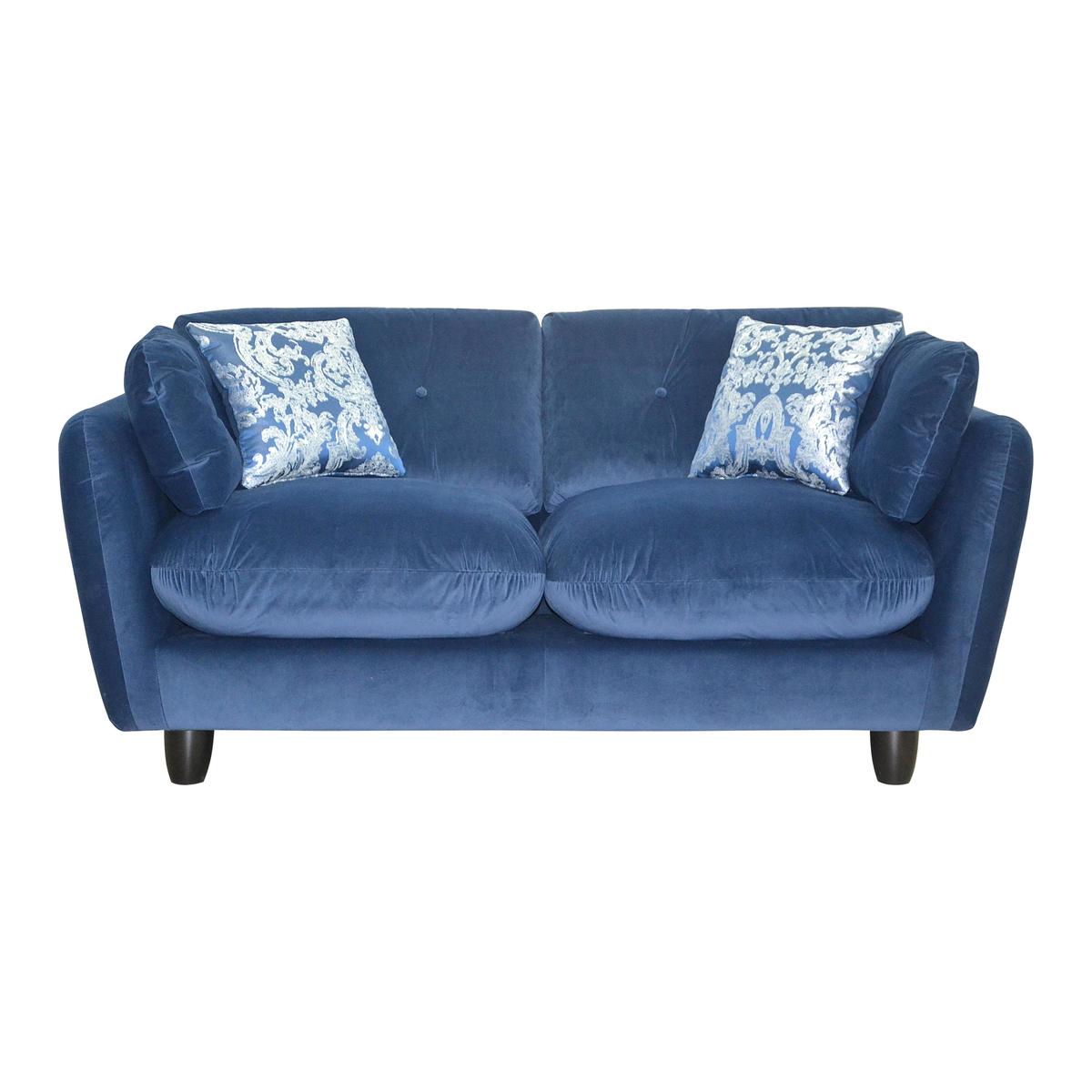 Rolly 3 Seater Fabric Sofa - Blue - By Furniture Village – image 2