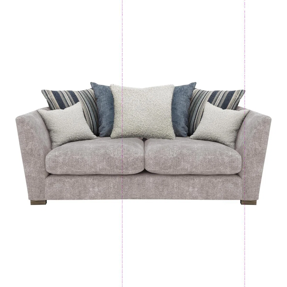 Nautical 3 Seater Scatter Back Sofa