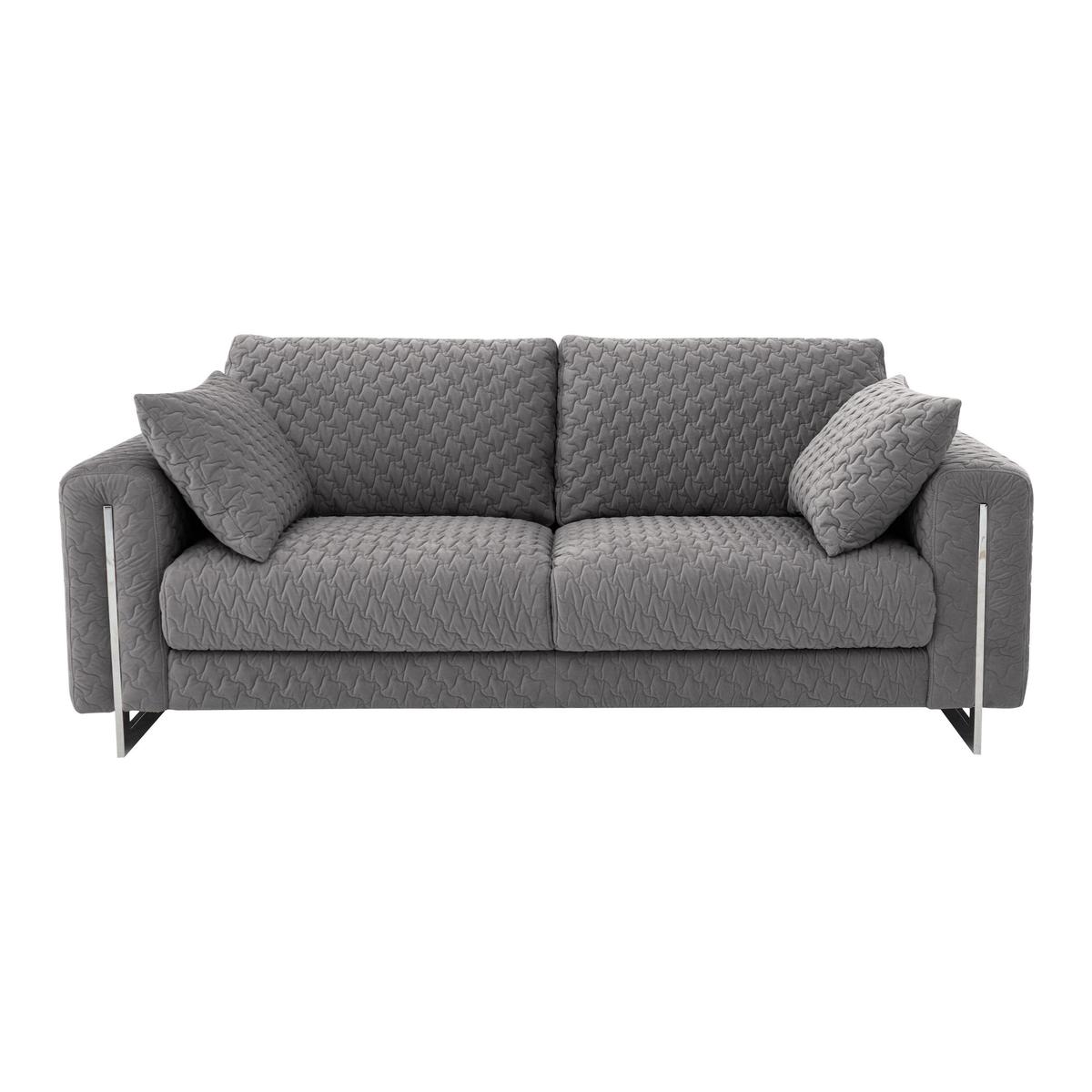 Sofisticat 2 Seater Classic Back Fabric Sofa - Grey - By Furniture Village – image 1