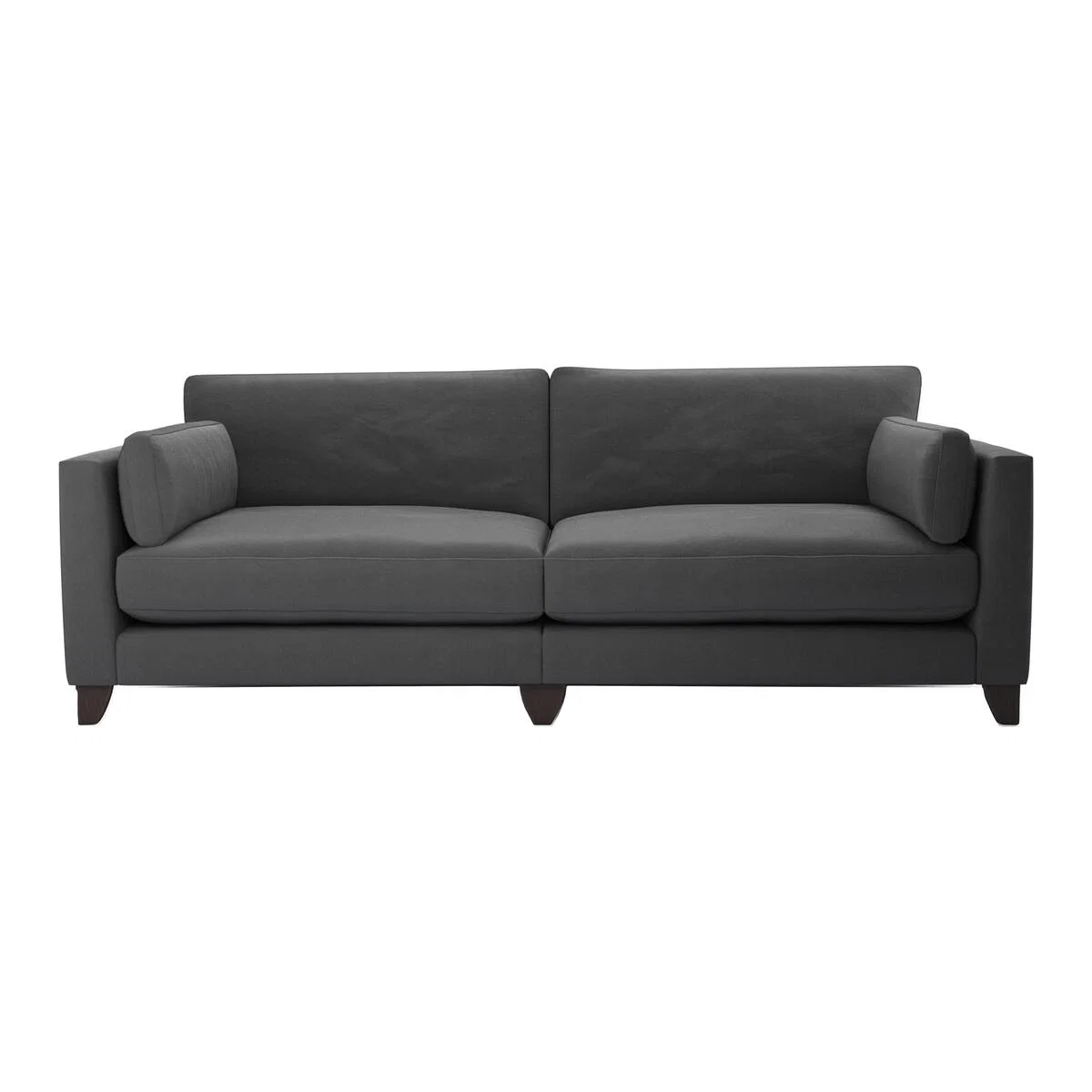 The Lounge Co. - Peyton 4 Seater Fabric Sofa - Grey – image 1