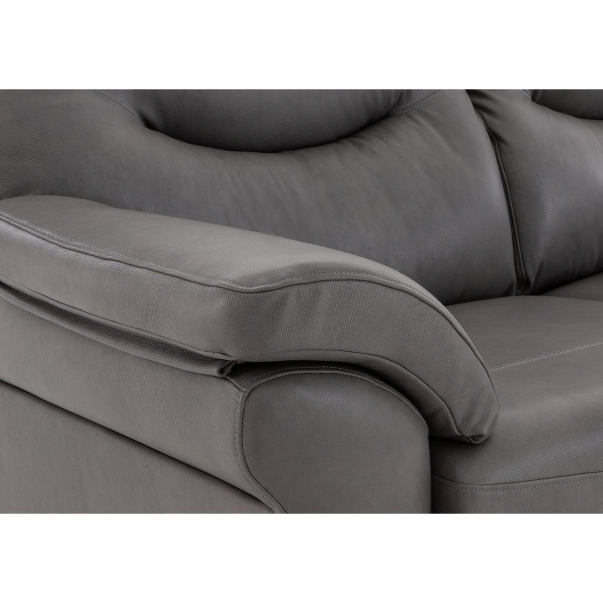 G Plan - Washington 2 Seater Leather Sofa with feet – image 6