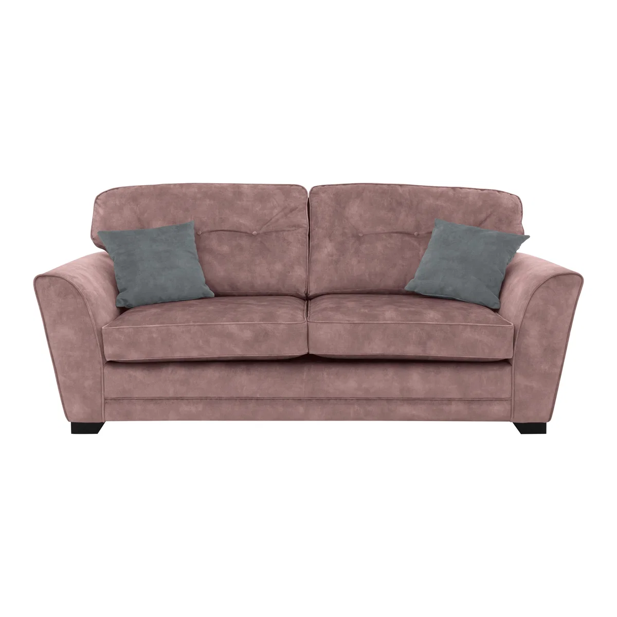 Nelly 4 Seater Fabric Sofa - Pink – image 1