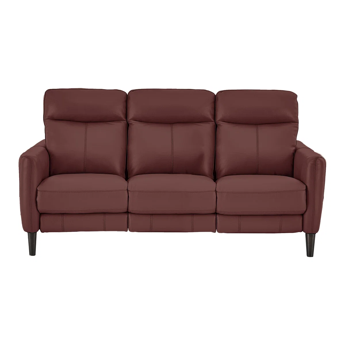 Compact Collection Petit 3 Seater Leather Sofa- World of Leather