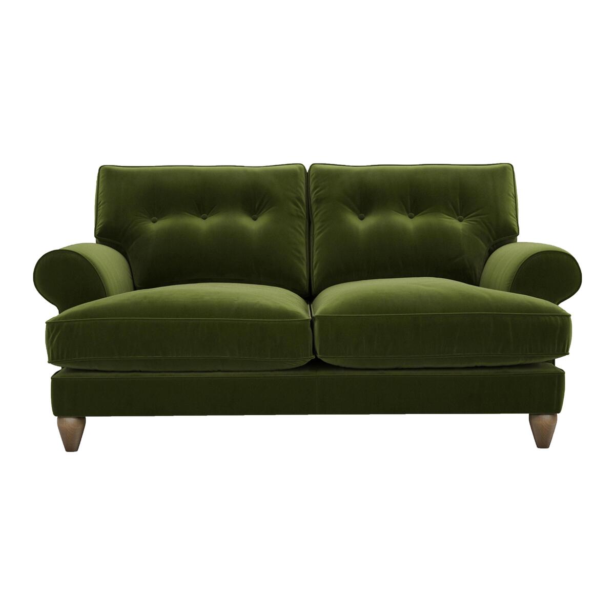 The Lounge Co. - Bronwyn 2.5 Seater Fabric Classic Back Sofa - Green – image 1