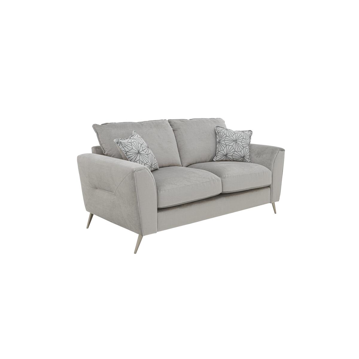 Gabriella 2 Seater Fabric Sofa - Grey – image 6
