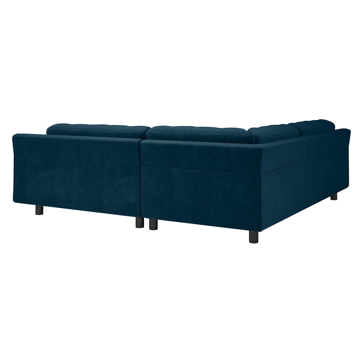 Hendricks 3 Seat Ink Blue Left Hand Corner Sofa, Blue – image 5