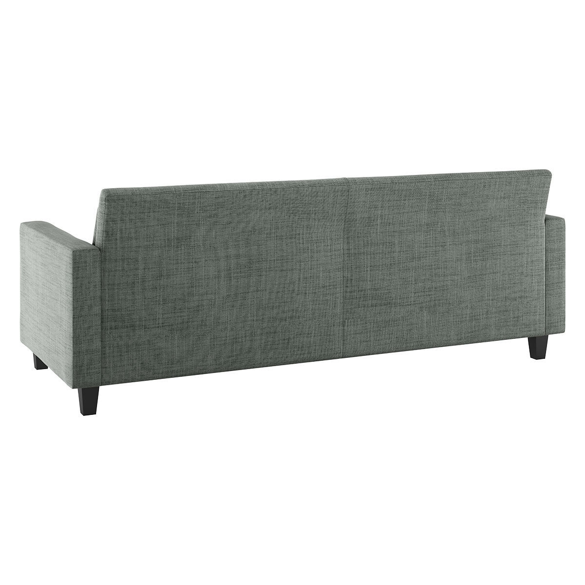 Chester Grey Itatlian Woven 3 Seater Sofa, Grey – image 5