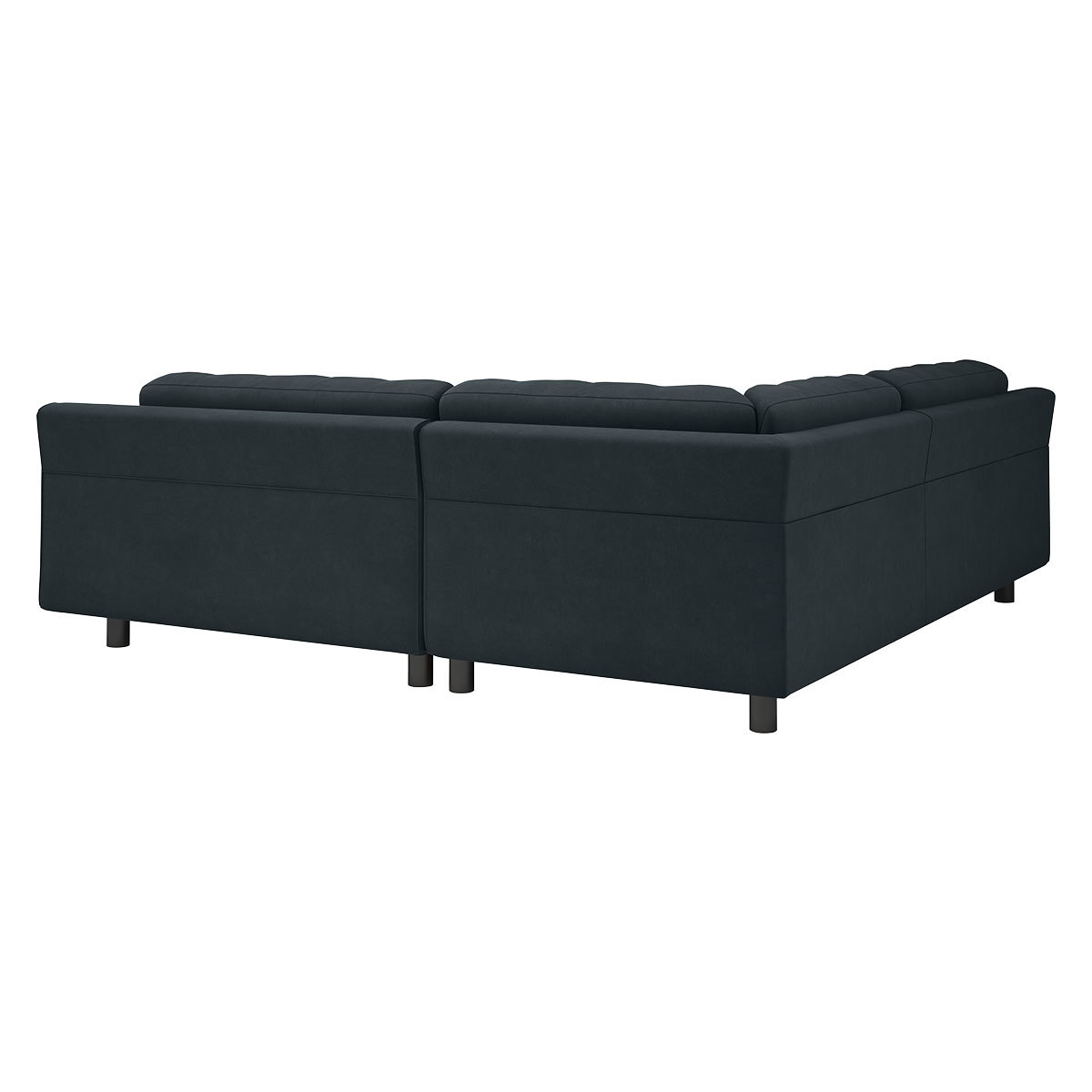 Hendricks 3 Seater Charcoal Grey Velvet Right Hand Corner Sofa, Charcoal – image 6