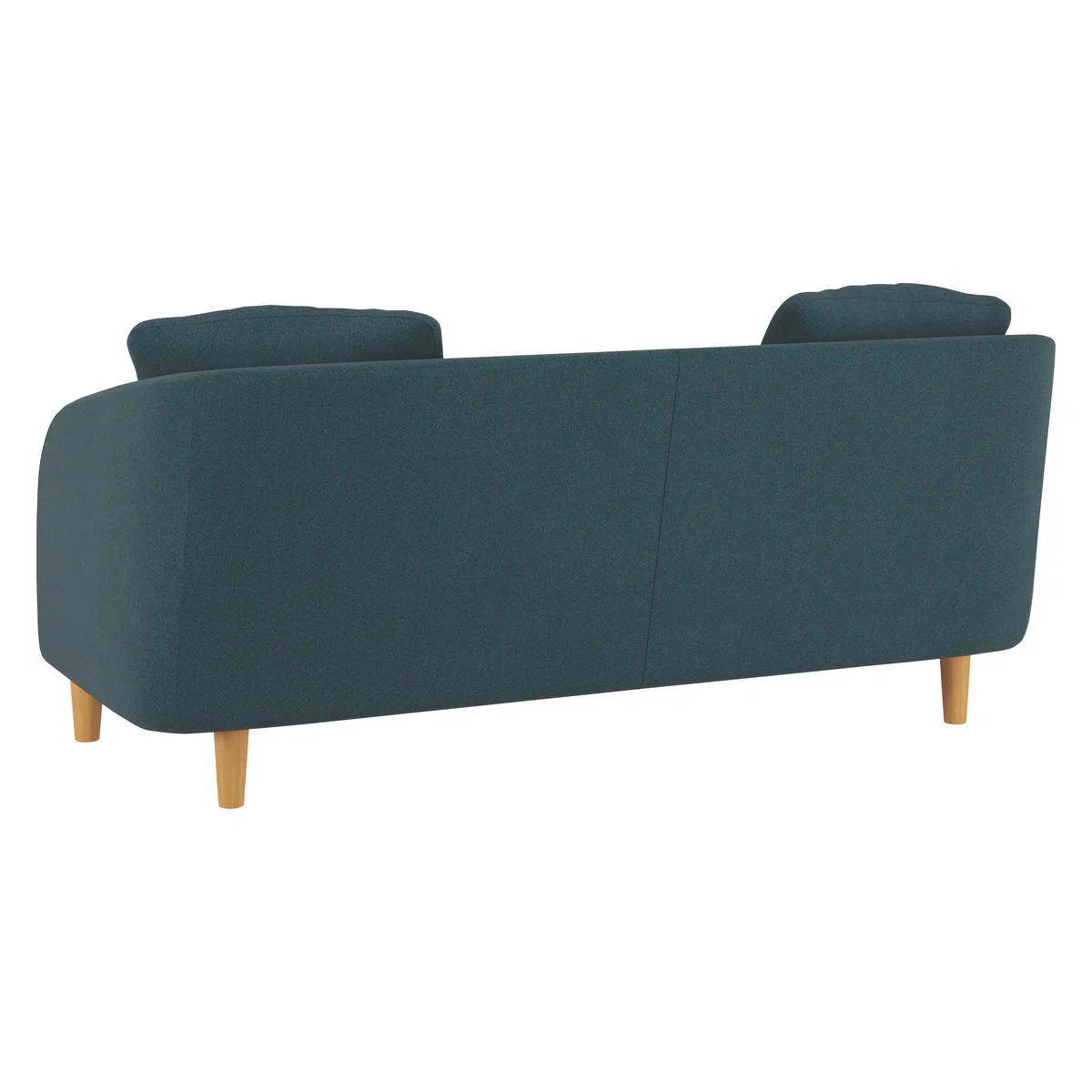 Colby Teal Green Wool Herringbone 2 Seater Sofa, Green – image 6