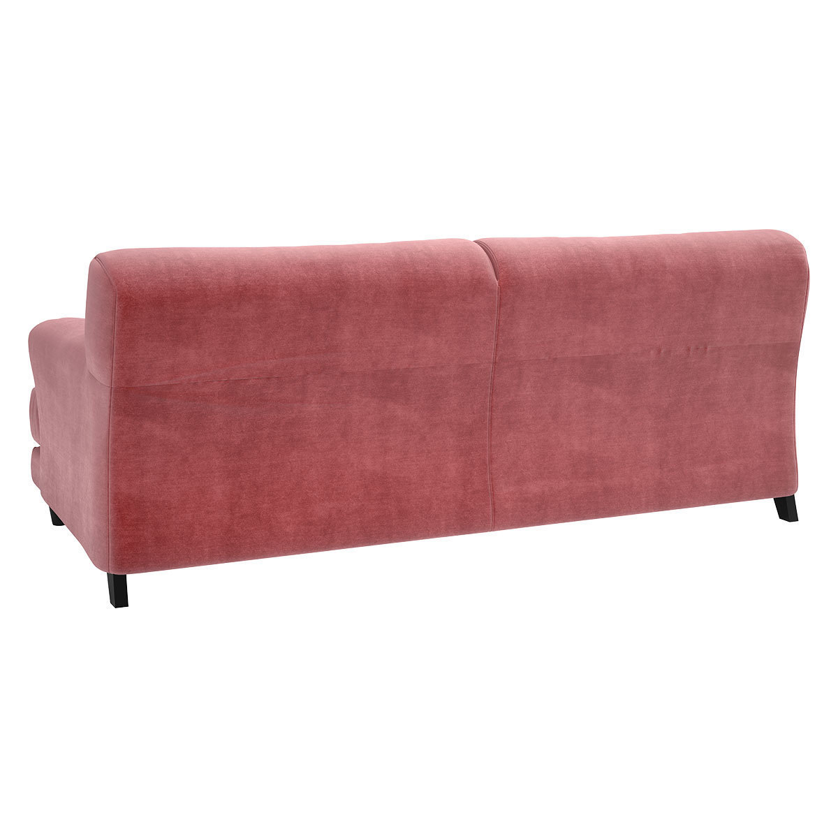 Askem Dusty Rose 3 Seater Sofa, Dusty Rose – image 5