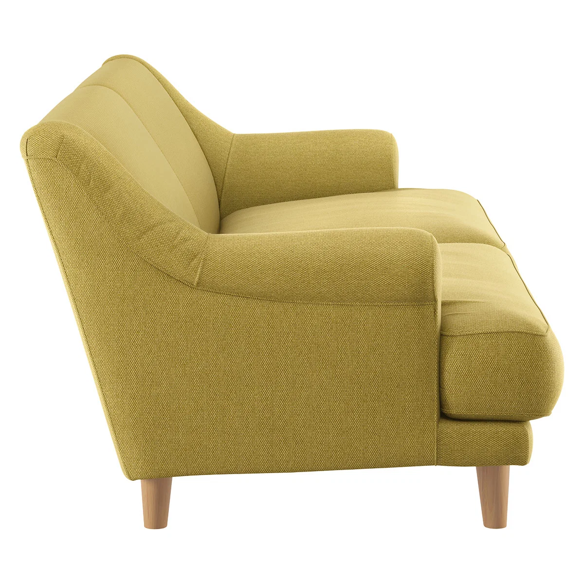 Townsend Saffron Yellow FaBric 2 Seater Sofa, Saffron – image 3