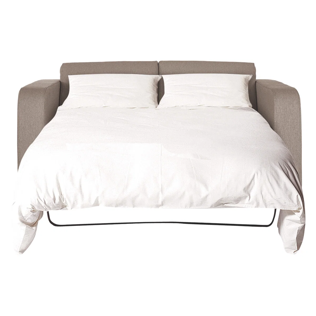 Porto Natural FaBric 2 Seater Sofa Bed, Natural – image 3