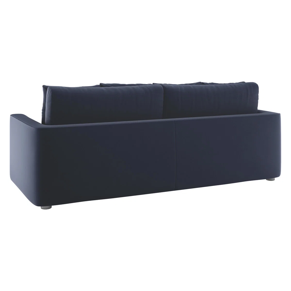 Rupert Navy Blue Velvet 2 Seat Sofabed, Dark Blue – image 7
