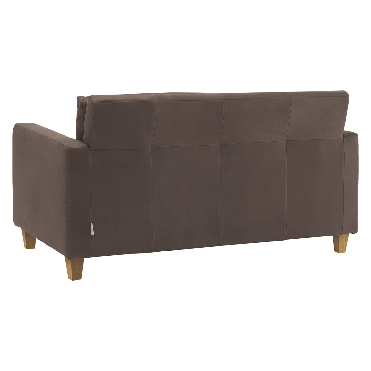 Chester Chocolate Brown Luxury Leather 2 Seater Sofa, Dark Brown – image 5