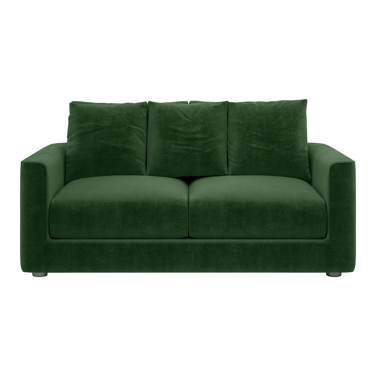 Rupert Moss Green 2 Seat Sofa, Moss Green – image 1