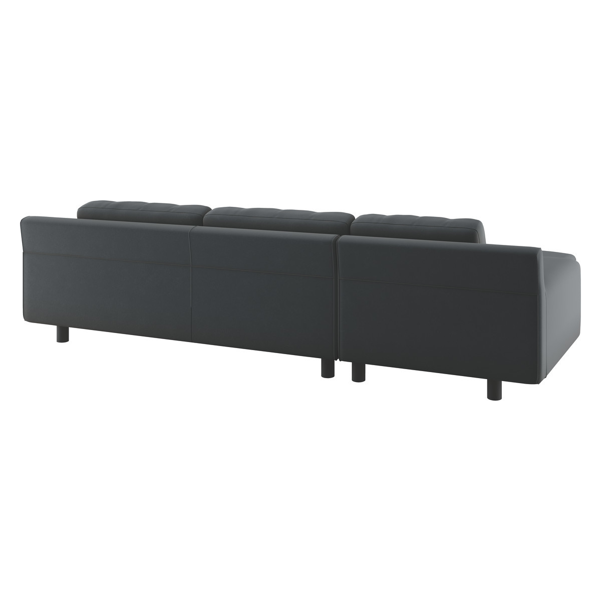 Hendricks Grey Velvet Left Arm Chaise Sofa, Grey – image 5