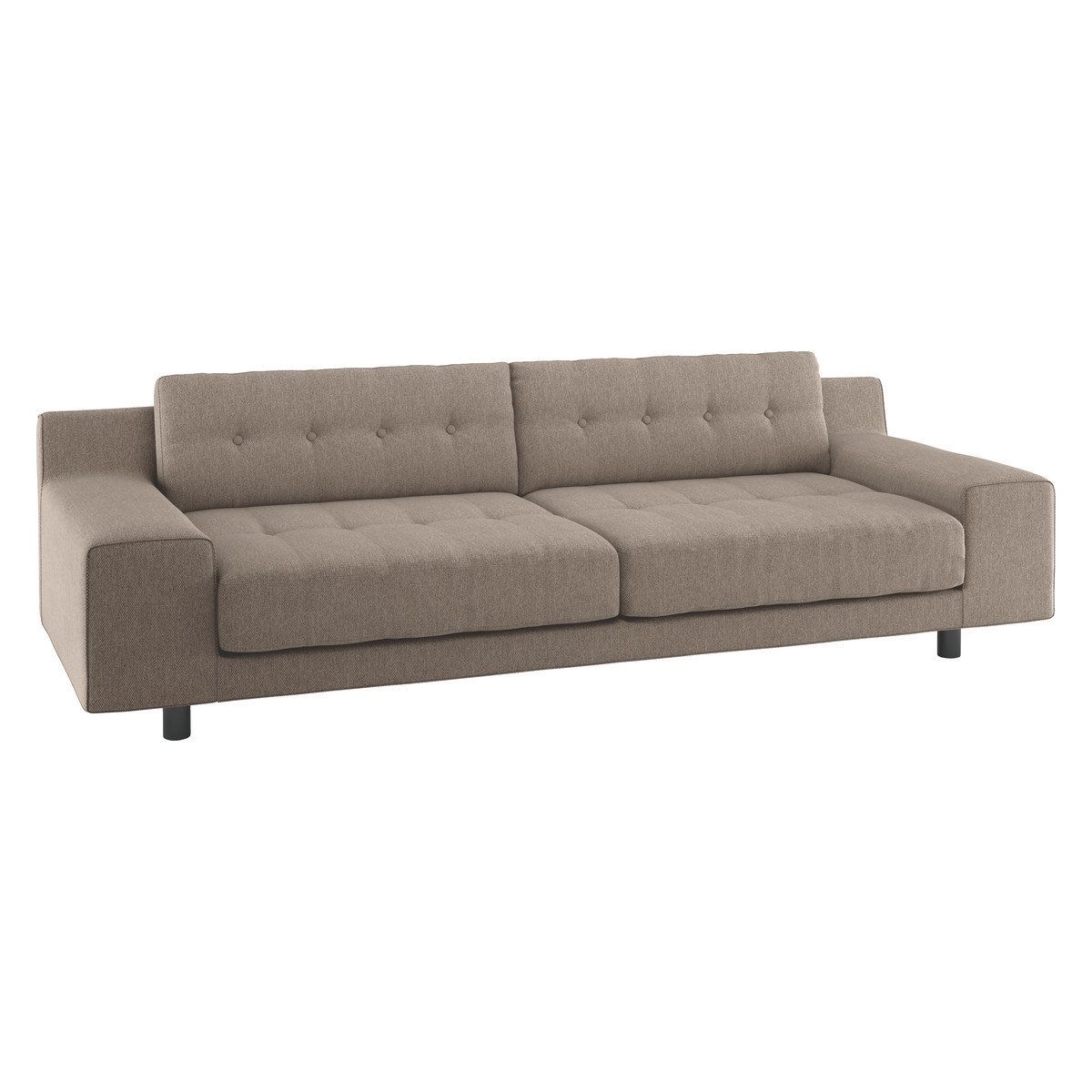 Hendricks Natural FaBric 4 Seater Sofa, Natural – image 3