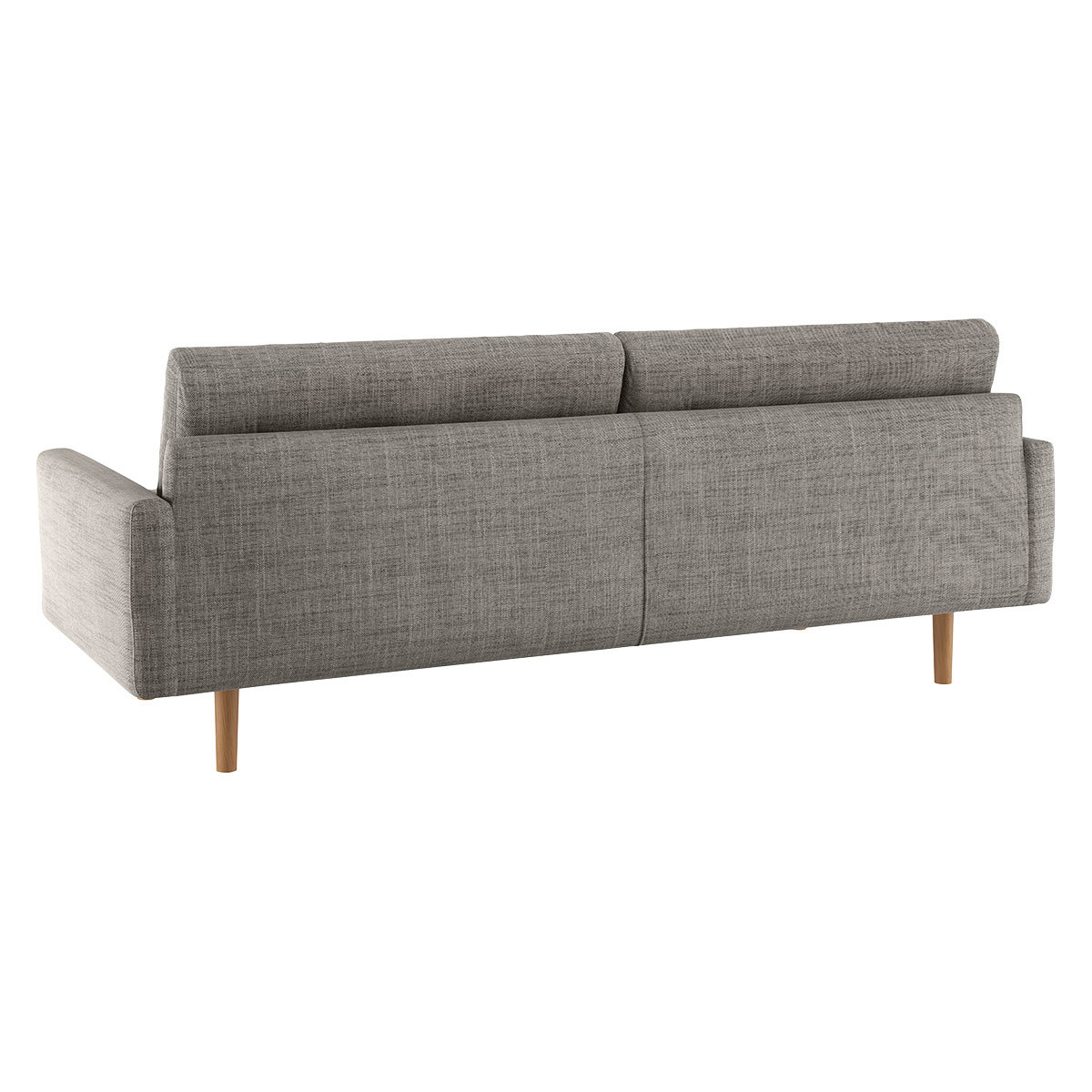 Fenner Black And White Italian Woven FaBric 3 Seater Sofa, Black And White – image 5