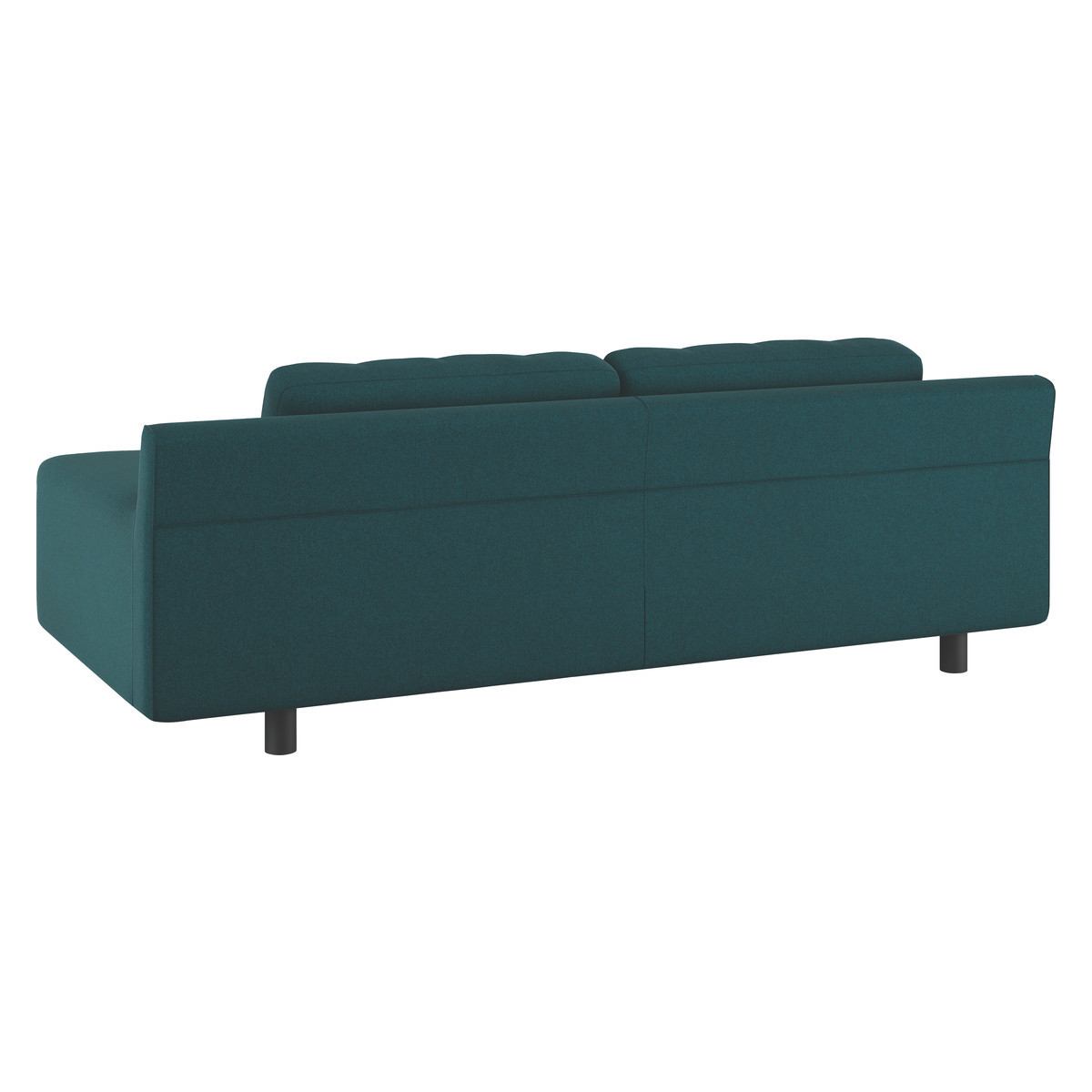 Hendricks Teal Green Tweed Wool Mix 3 Seater Sofa, Green – image 5