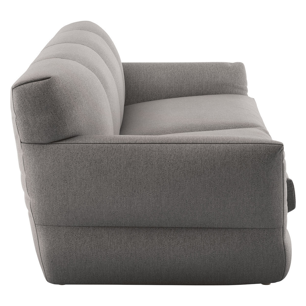 Newington Grey FaBric 3 Seater Sofabed, Grey – image 4