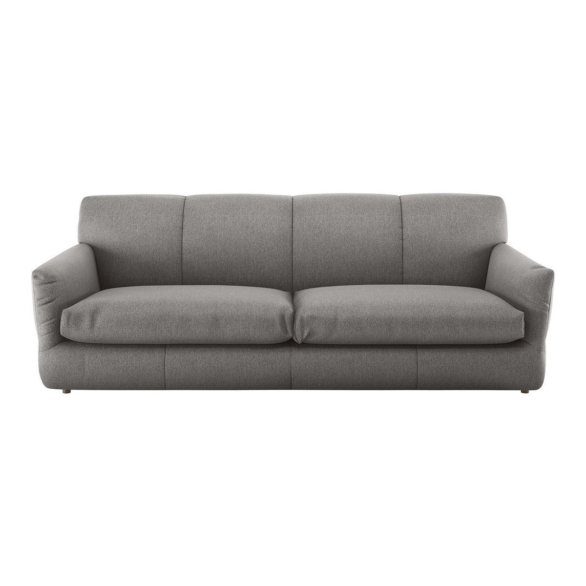 Newington Grey FaBric 3 Seater Sofabed, Grey – image 1