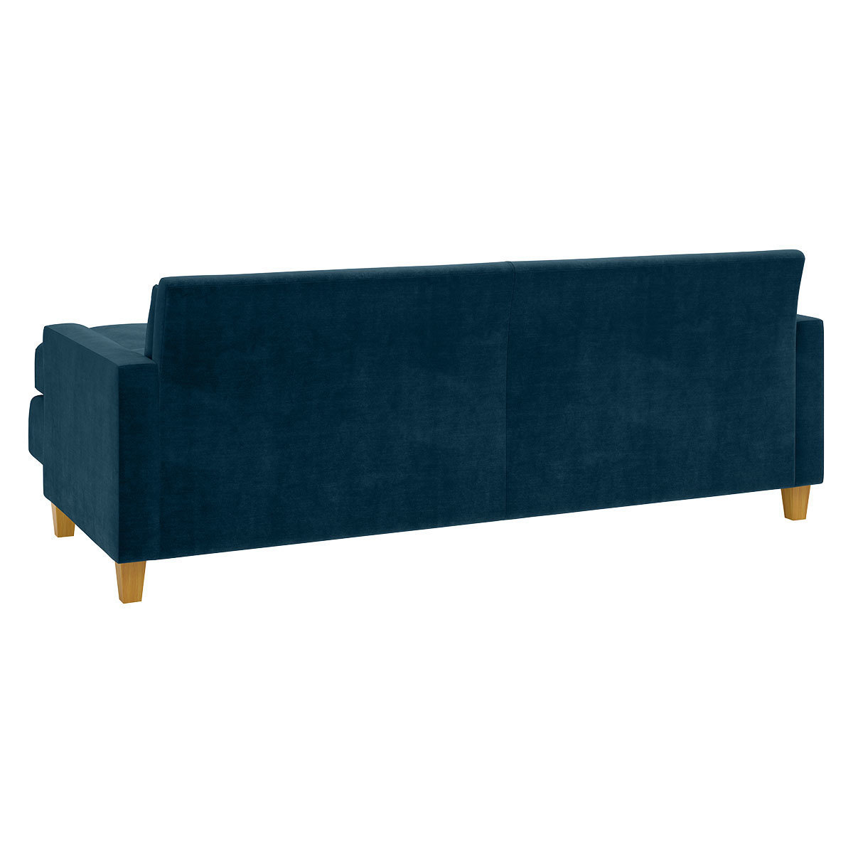 Chester Ink Blue 3 Seater Chaise Sofa, Blue – image 5