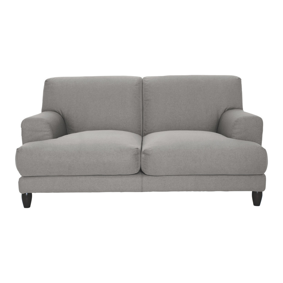 Askem Grey Acor FaBric 2 Seater Sofa, Grey – image 1