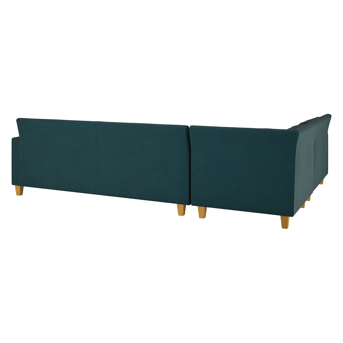 Chester Teal Green Herringbone Wool Mix Right-Arm Corner Sofa, Green – image 5