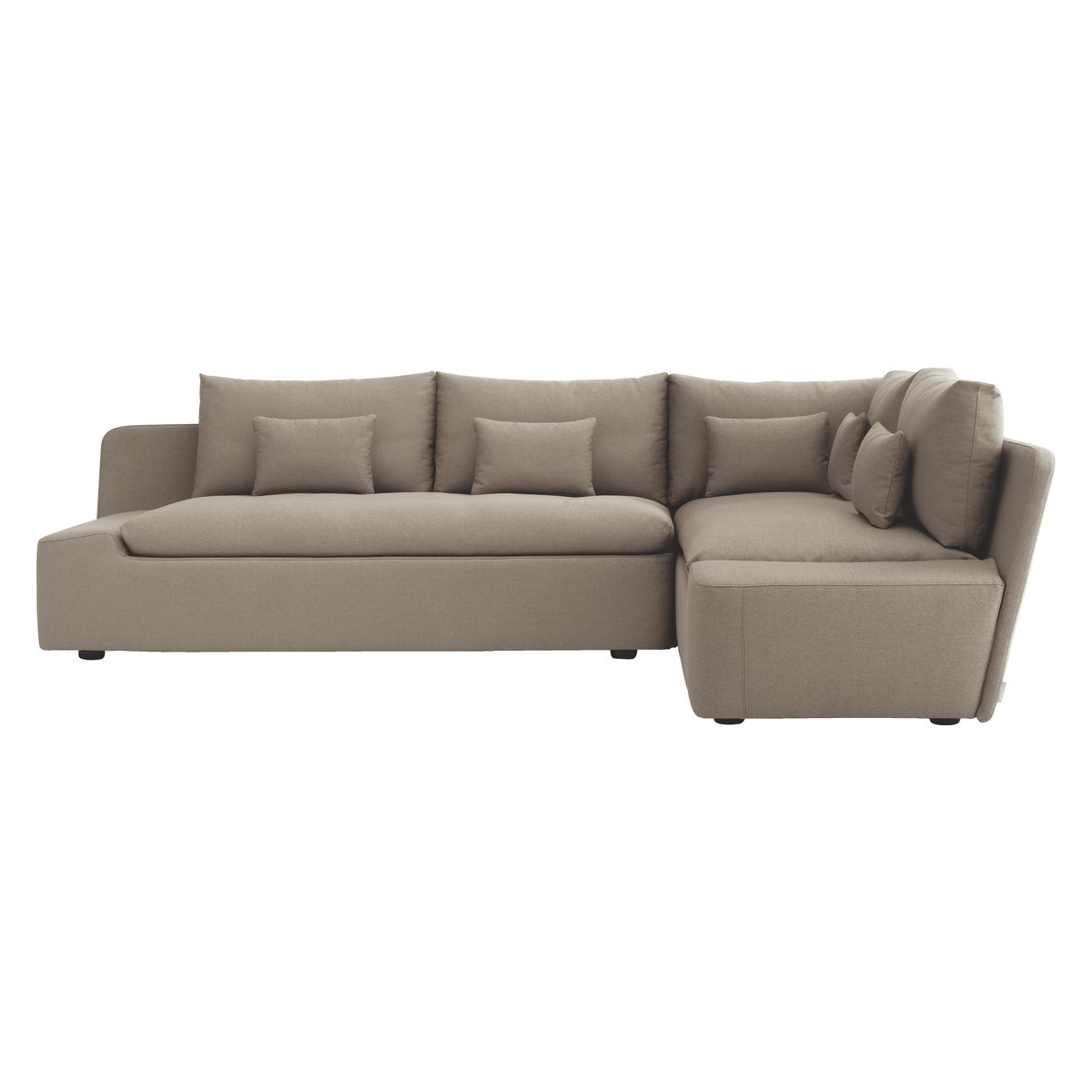 Kasha Natural FaBric Left-Arm Corner Sofa, Natural – image 3