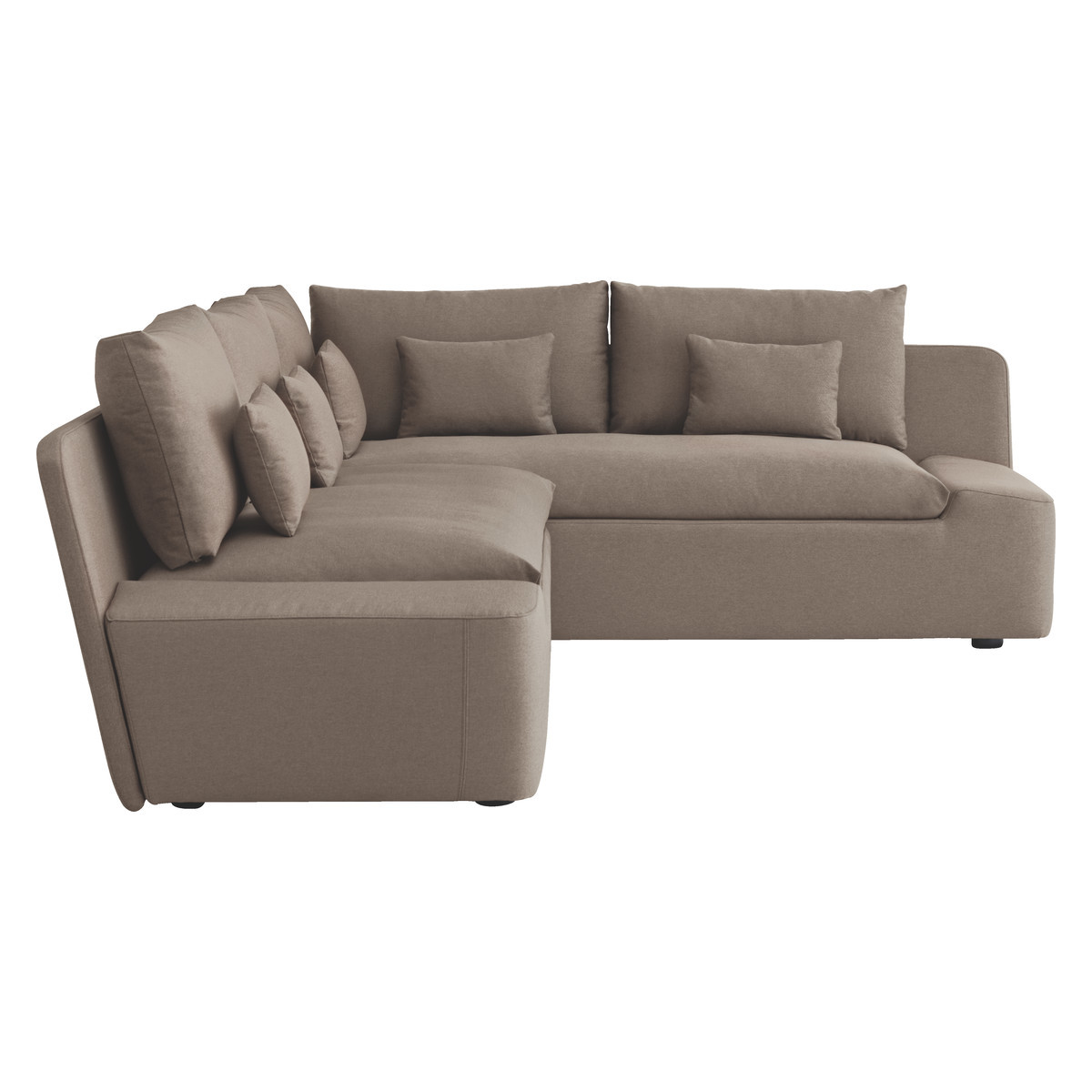 Kasha Natural FaBric Left-Arm Corner Sofa, Natural – image 4