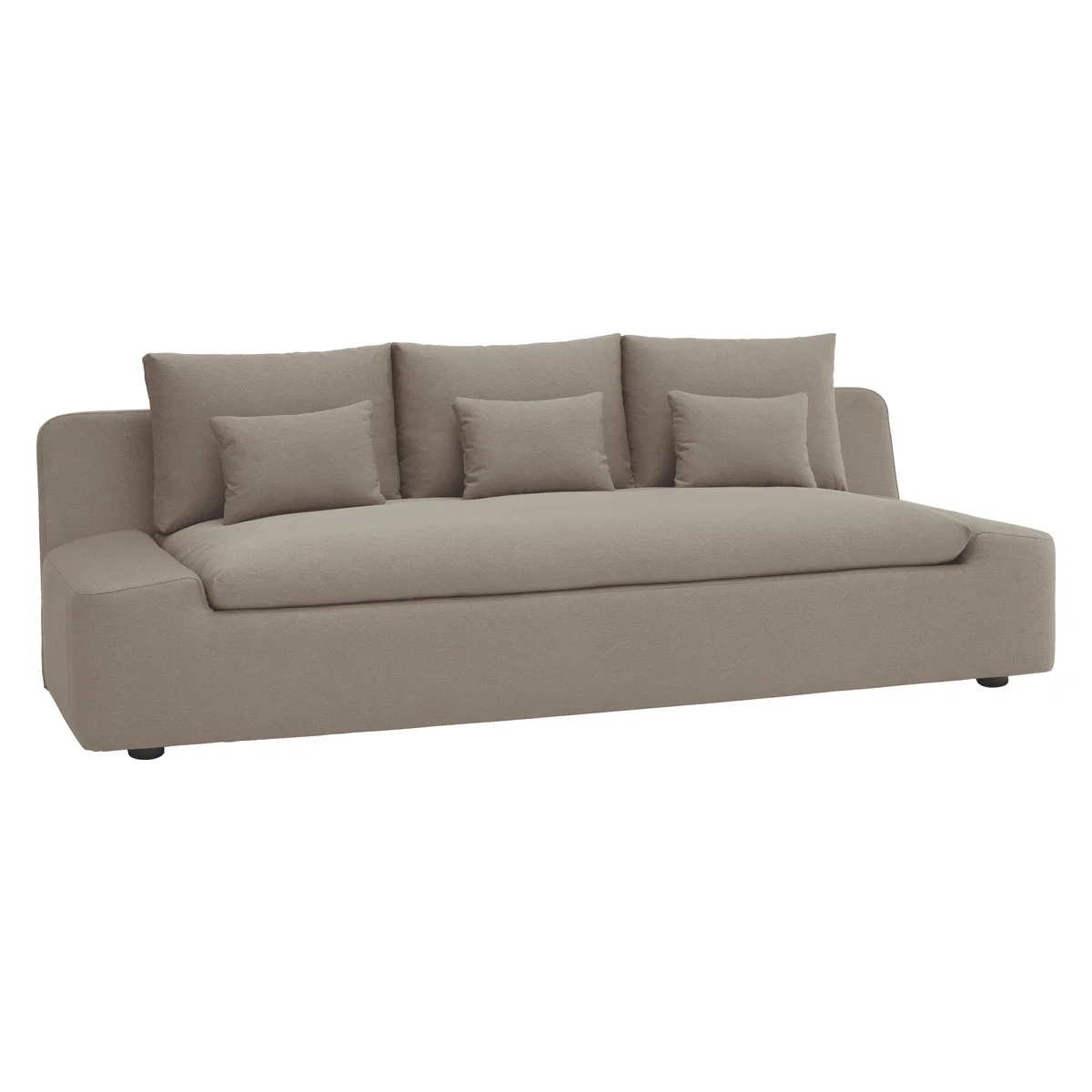 Kasha Natural FaBric 4 Seater Sofa, Natural – image 3