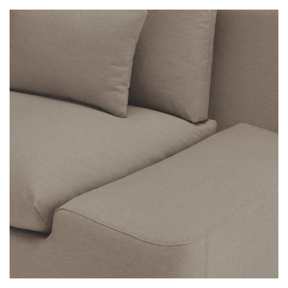 Kasha Natural FaBric 4 Seater Sofa, Natural – image 5