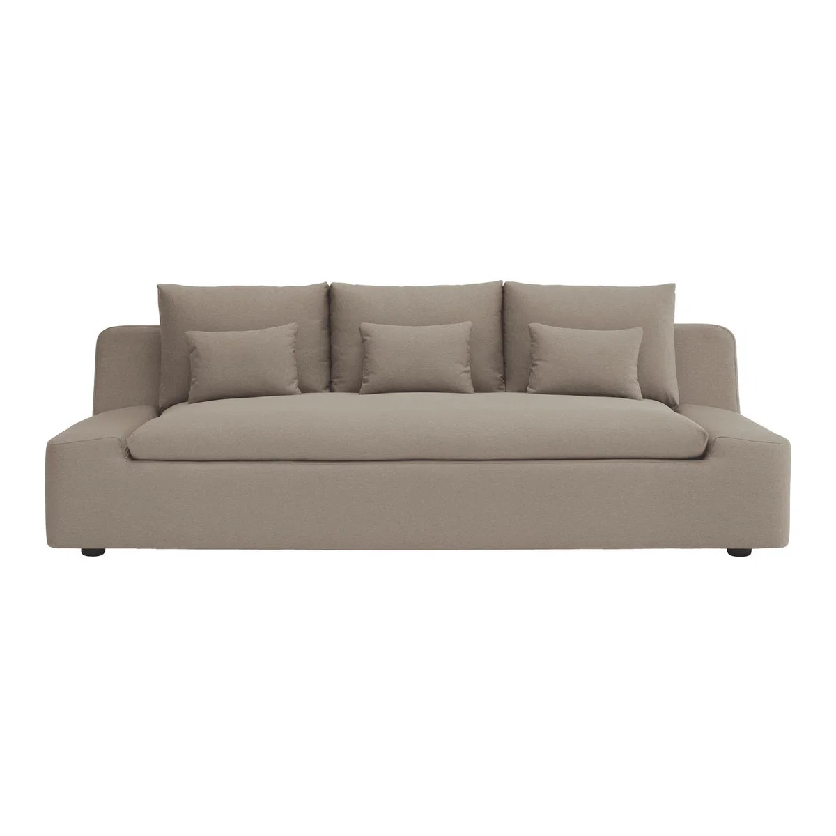 Kasha Natural FaBric 4 Seater Sofa, Natural – image 1