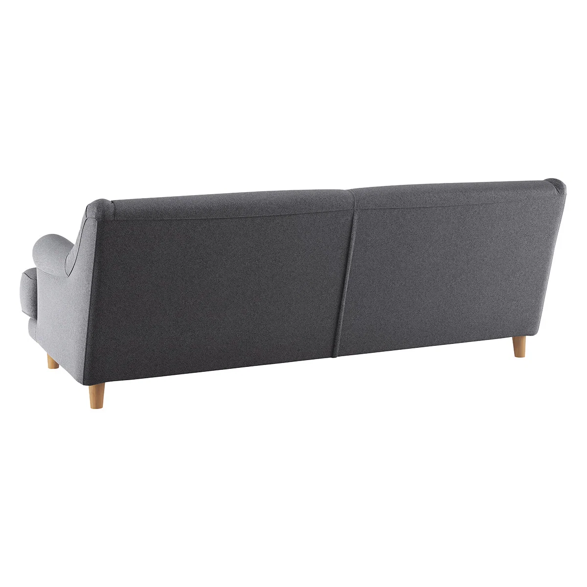 Townsend Charcoal Grey FaBric 3 Seater Sofa, Charcoal – image 5