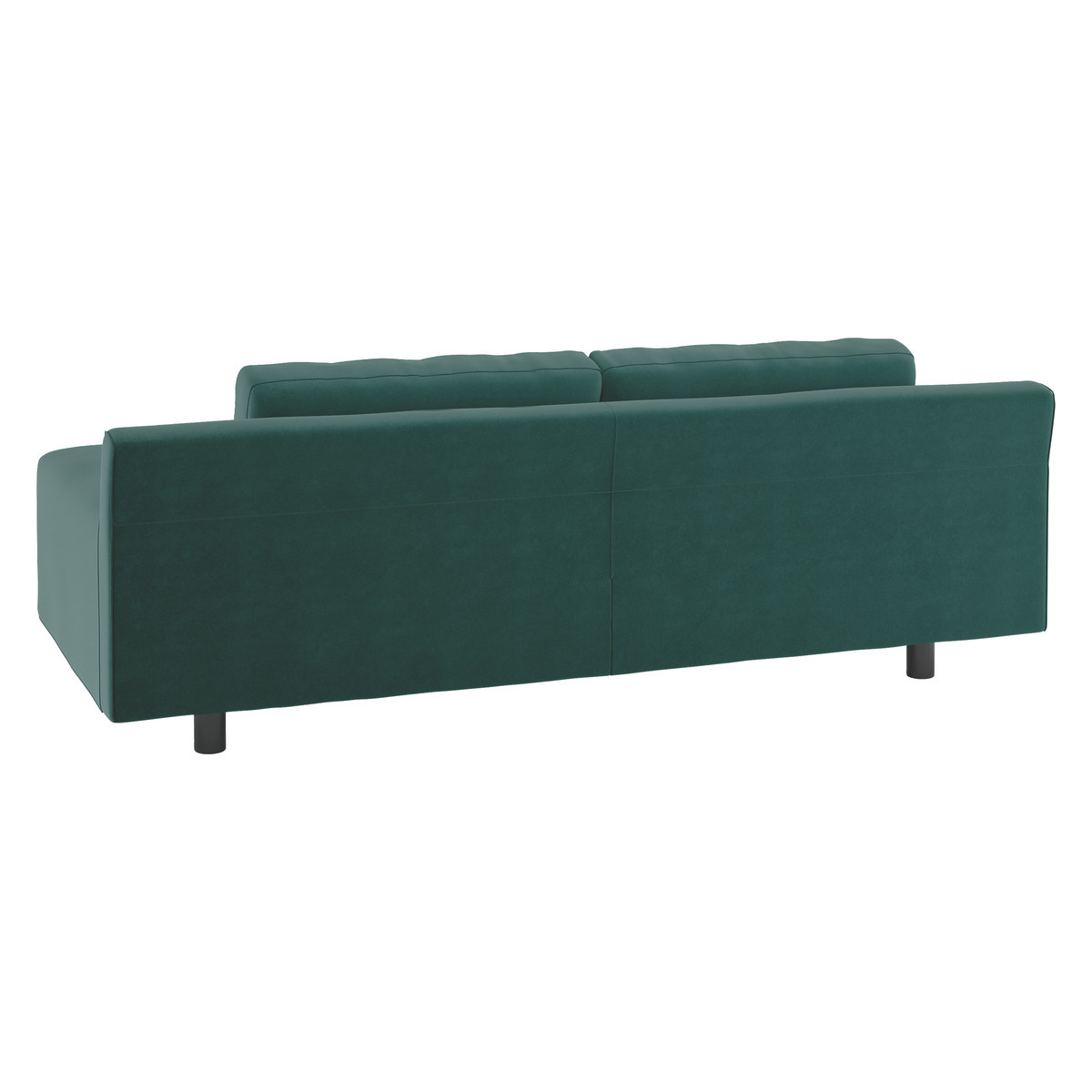 Habitat Hendricks 3 Seater Velvet Sofa - Emerald Green, Emerald Green – image 5