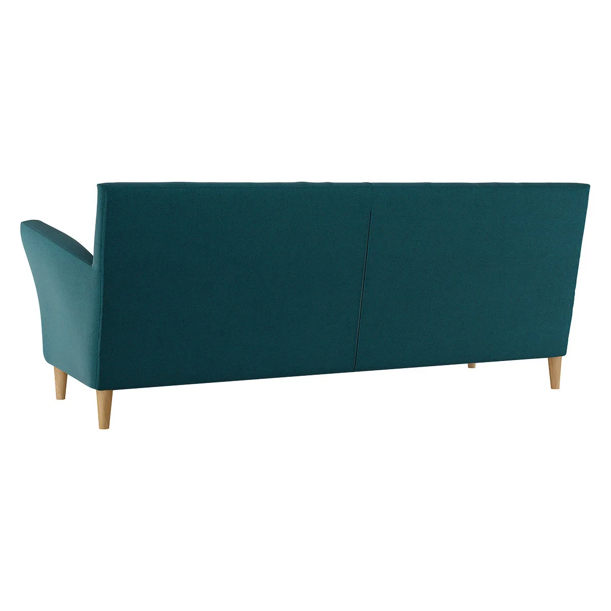 Keele Teal Green Wool 3 Seat Sofa, Green – image 5