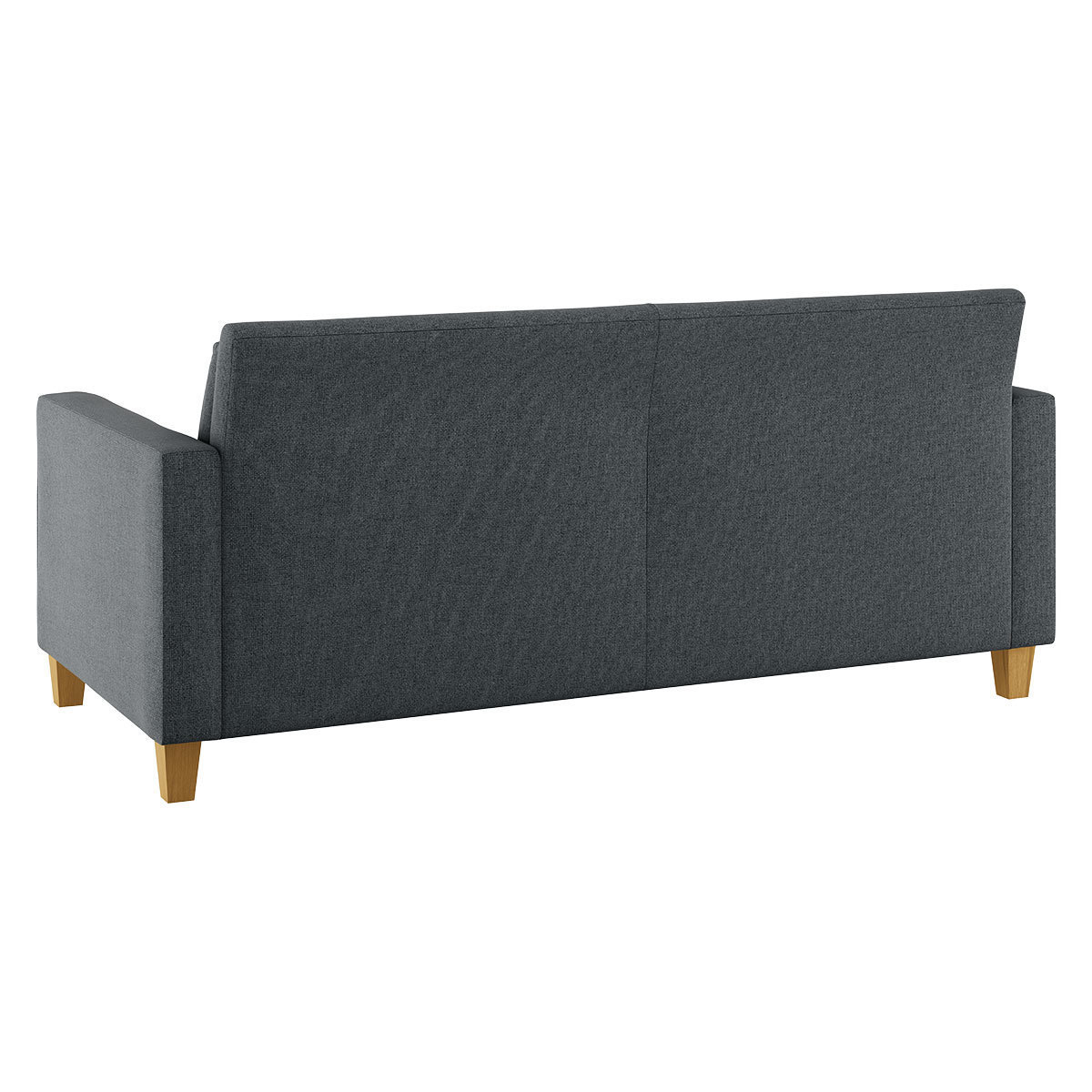 Chester Grey Textured FaBric 2 Seater Sofa, Grey – image 8