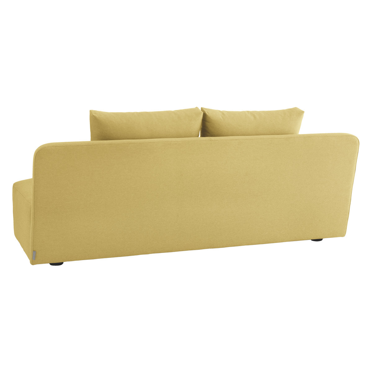 Kasha Yellow FaBric 3 Seater Sofa, Yellow – image 5