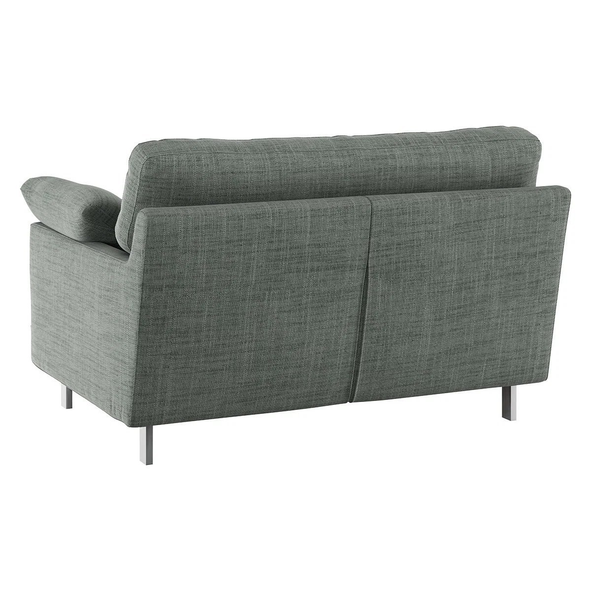 Cuscino Grey Italian Woven FaBric Compact Sofa, Grey – image 5