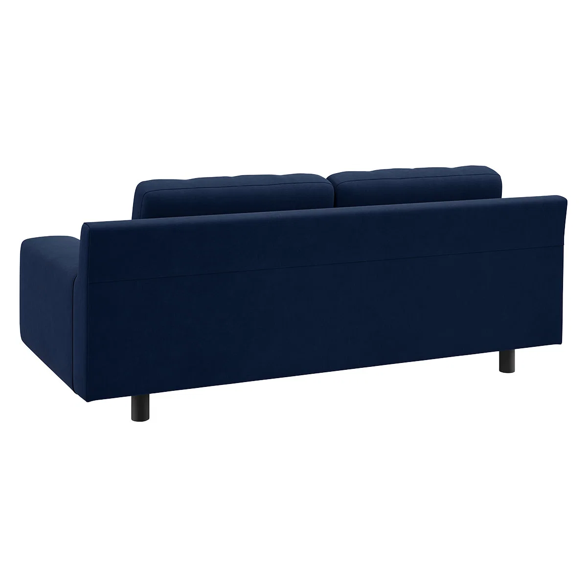 Hendricks Navy Blue Velvet 2 Seaterr Sofa, Navy – image 4