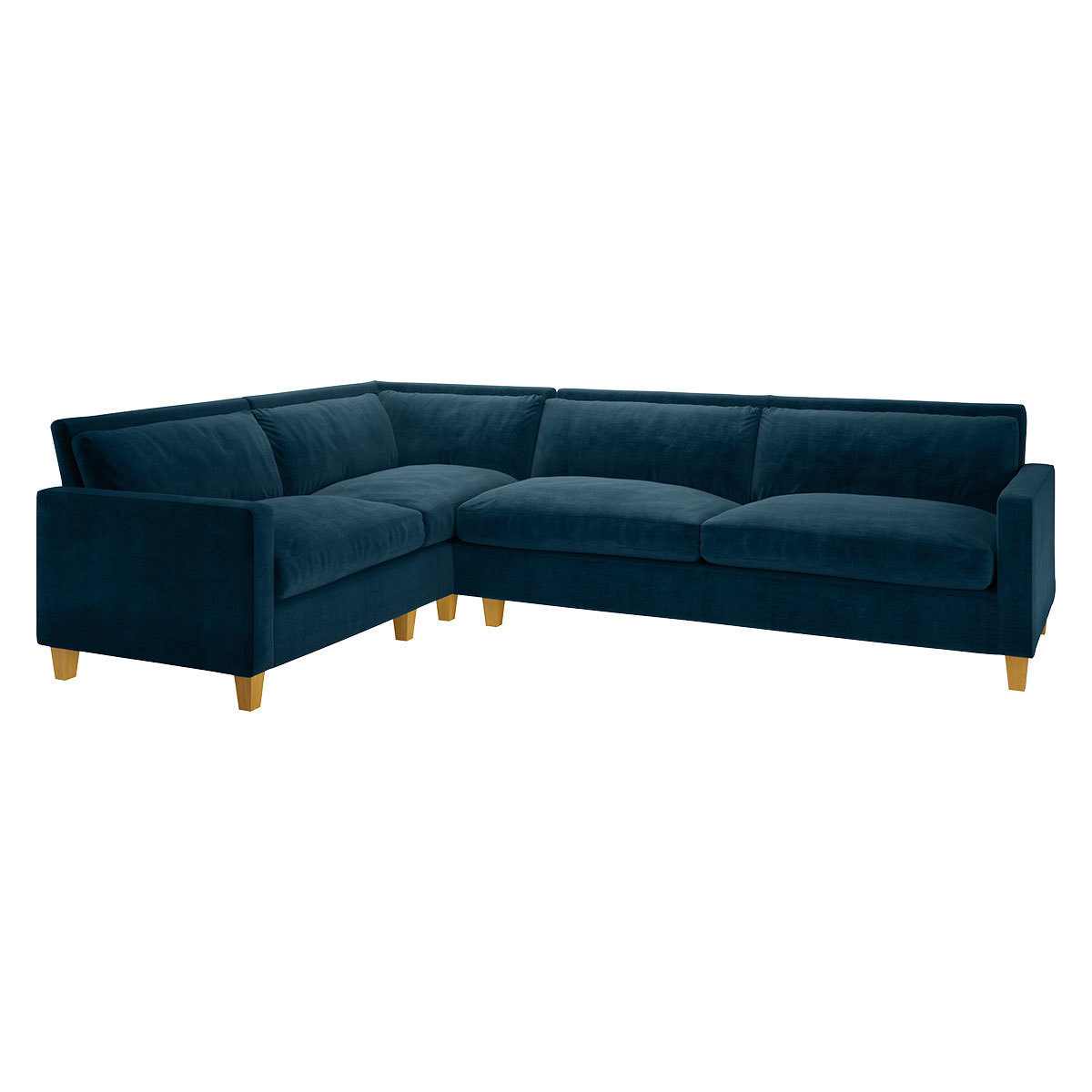 Chester Ink Blue Right-Hand 4 Seater Corner Sofa, Blue – image 3