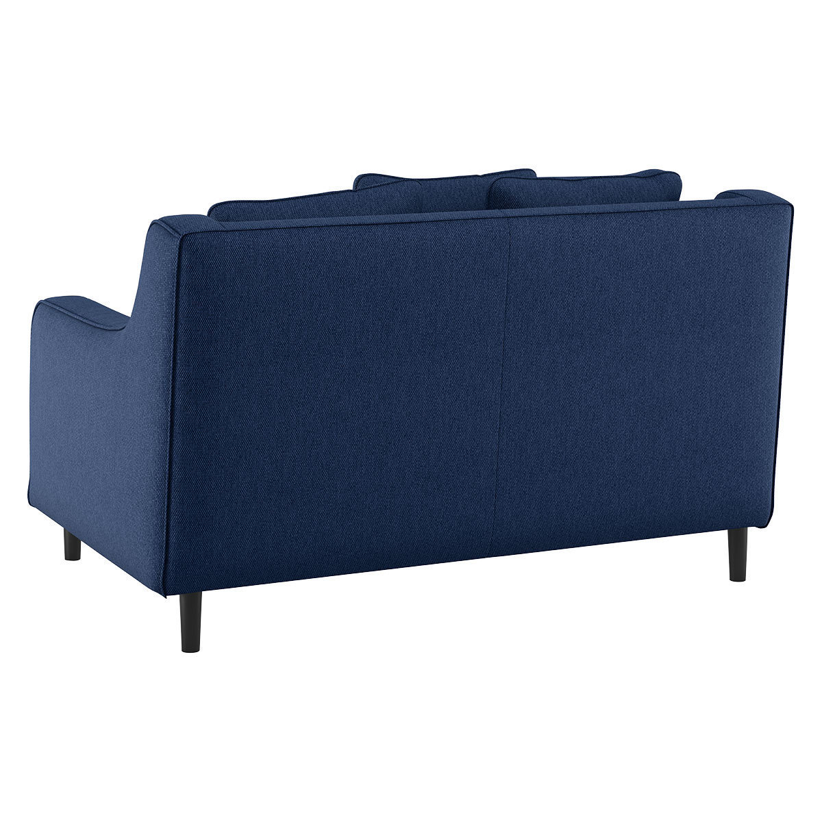 Swift Bleu FaBric Loveseat Sofa, Blue – image 5