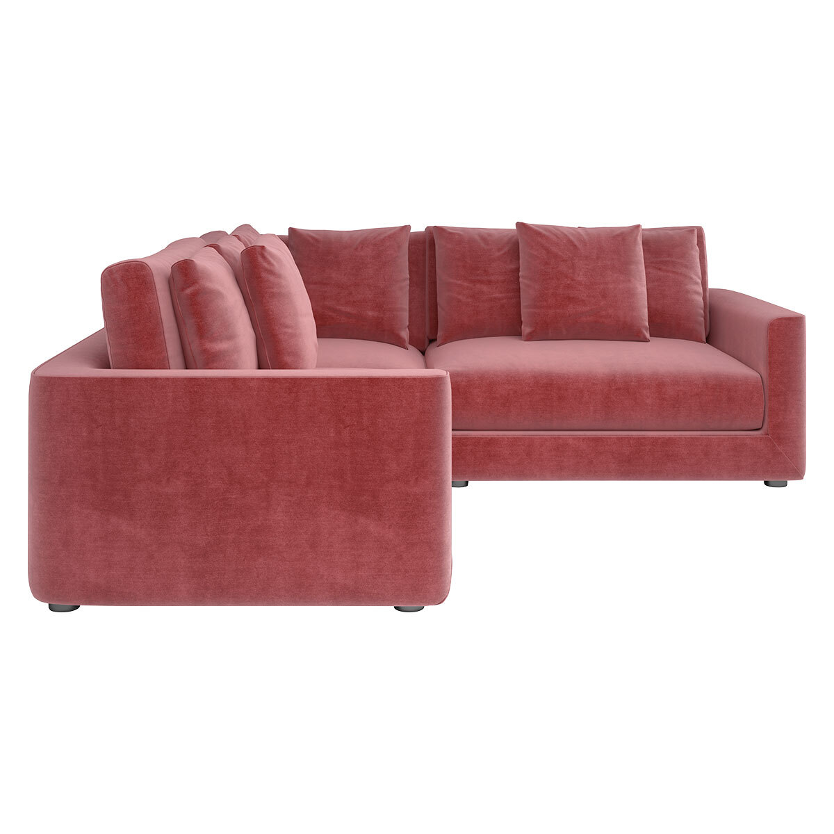 Rupert Dusty Rose Reversible Corner Sofa, Dusty Rose – image 4