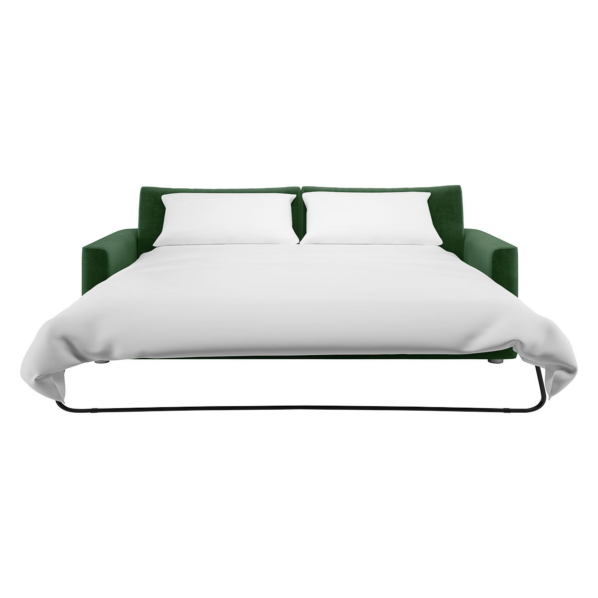 Rupert Moss Green 2 Seat Sofabed, Moss Green – image 7