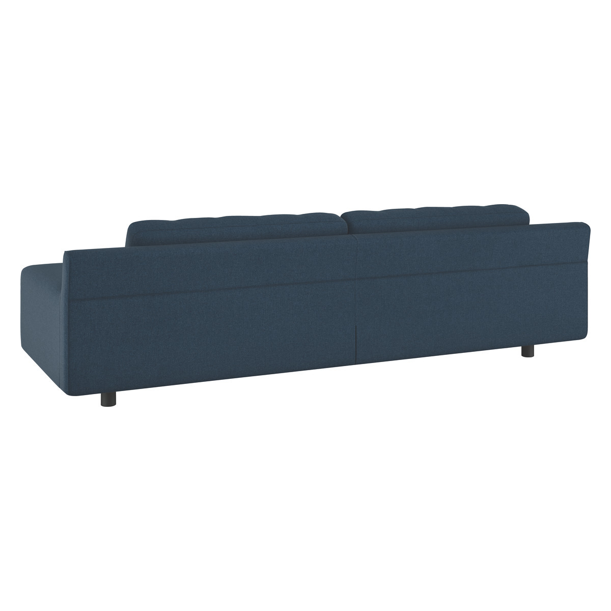 Hendricks Navy Blue Tweed Wool Mix 4 Seater Sofa, Navy – image 5