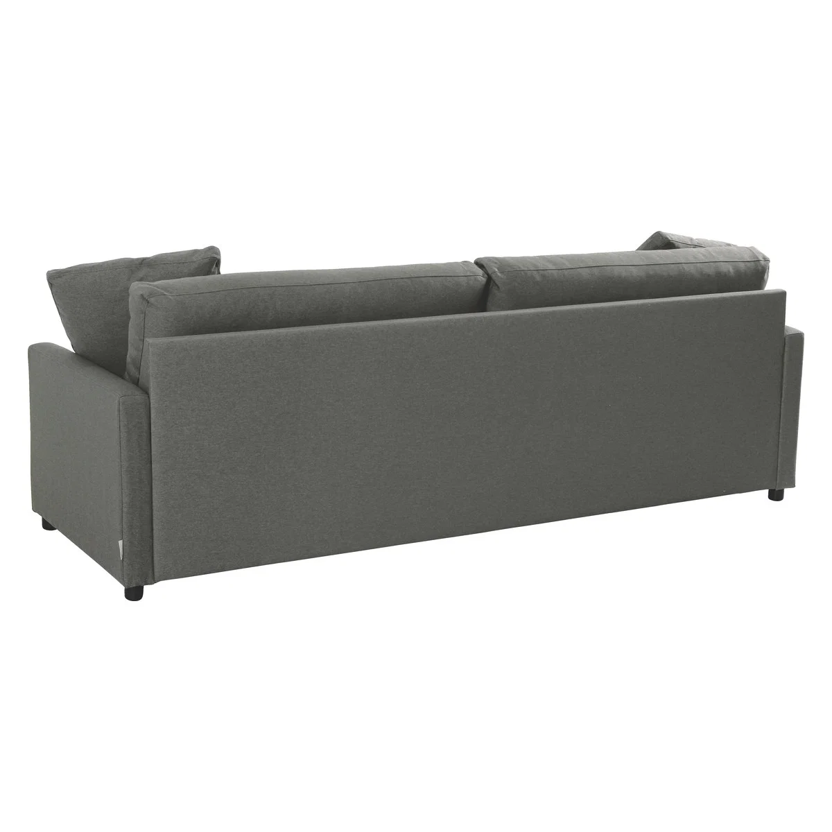 Colin Charcoal Grey FaBric 4 Seater Sofa, Charcoal – image 5