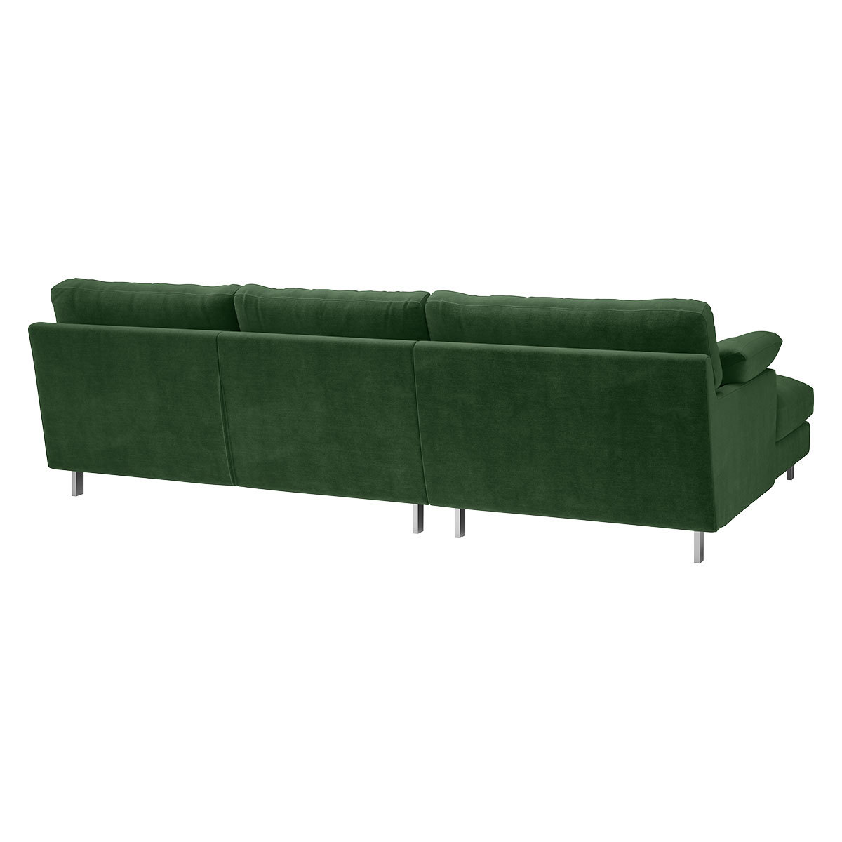 Cuscino Moss Green 4 Seater Left Hand Chaise Sofa, Moss Green – image 4